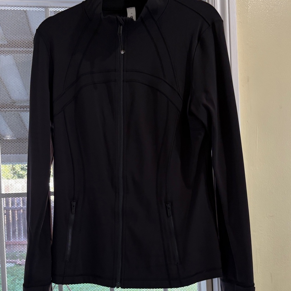 Lululemon Define Black Jacket size 14